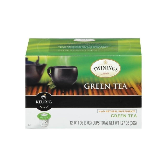 TWINING TEA TEA KCUP PURE GREEN 12 PC 