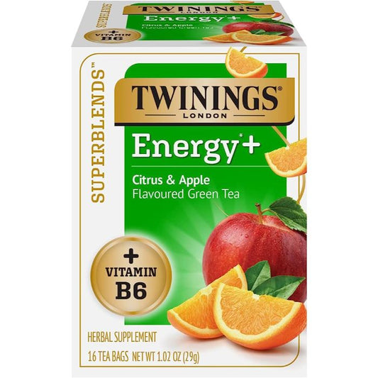 TWINING TEA TEA SUPERBLEND ENERGY 16 BG 