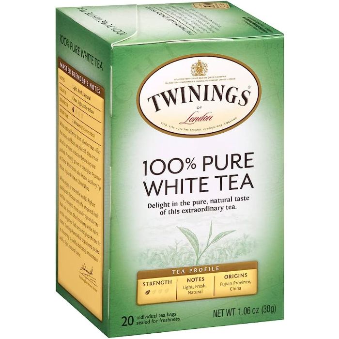 TWINING TEA TEA WHTE PURE 20 BG