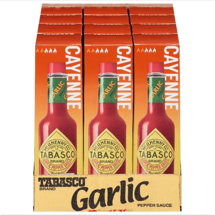 Tabasco - Sauce Pepper Garlic 5 Oz - Pack Of 12