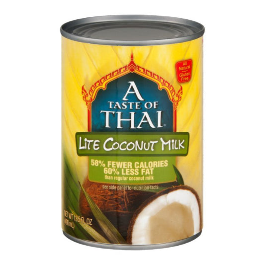 Taste Of Thai Coconut Milk Lite Gf 13.5 Fo - Pack Of 12