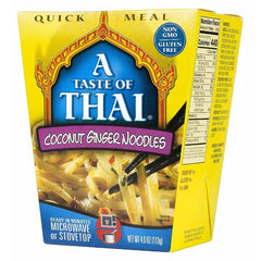 Taste Of Thai - Noodle Quick Meal in Coconut Ginger 4 Oz - Pack Of 6