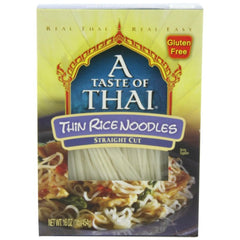 Taste Of Thai - Noodle Rice Thin 16 Oz - Pack Of 6