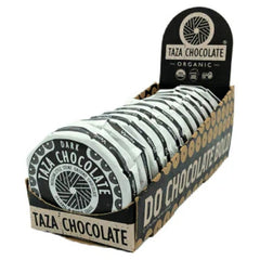 Taza Chocolate - Organic Chocolate Disc Vanilla - 2.7 Oz  Pack of 12