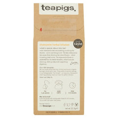 Teapigs - Chamomile Flower Tea, 15bg - back