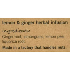 Teapigs - Lemon & Ginger, 15bg - back