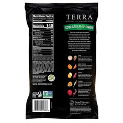 Terra Chips - Chip Sour Cream And Onion 5 Oz - Pack Of 12