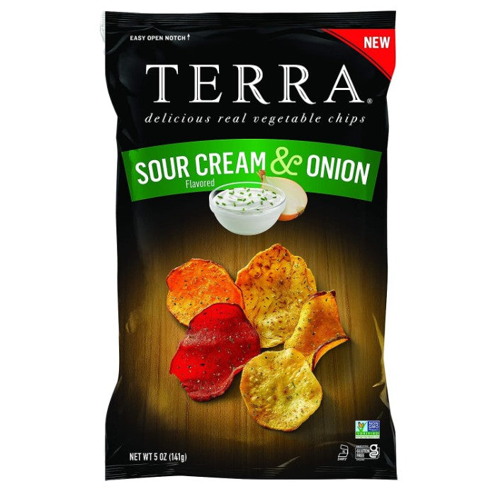 Terra Chips - Chip Sour Cream And Onion 5 Oz - Pack Of 12