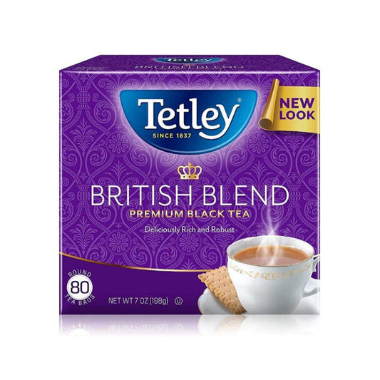 Tetley Tea British Blend 80 Bg - Pack Of 12