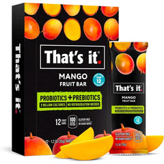 Thats It - Bar Fruit Mango Probitcs 1.2 Oz - Pack Of 12