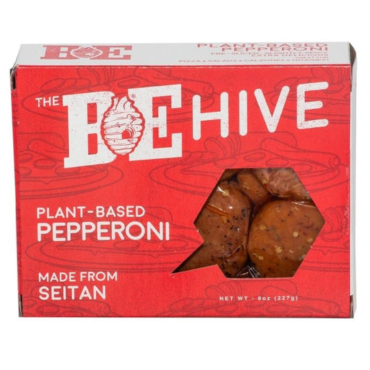 The Be-Hive - Plant-Based Pepperoni, 10oz - front