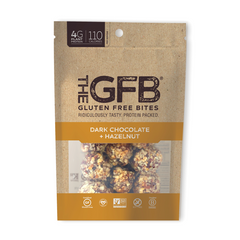 The GFB Dark Chocolate Hazelnut Bites 4 Oz
 | Pack of 6 - PlantX US