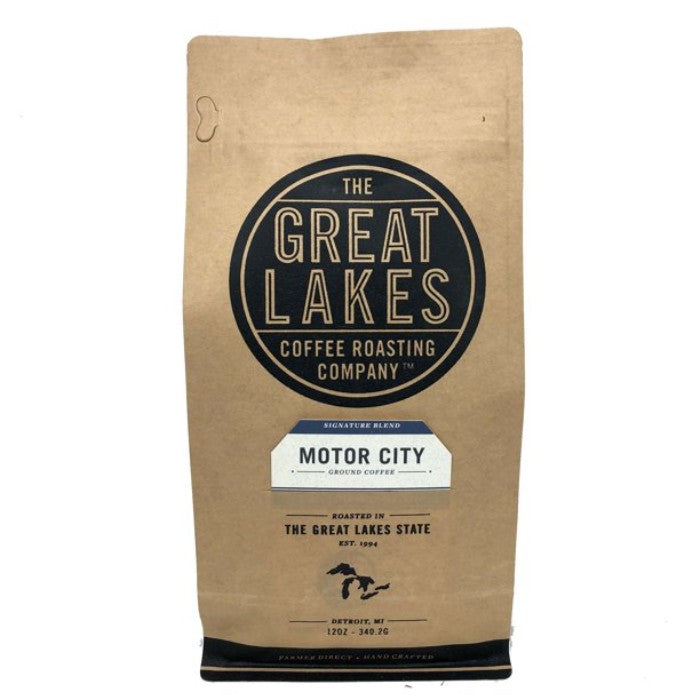 The Great Lakes - Coffee Ro Coffee Ground Motor 12 Oz - Pack Of 6