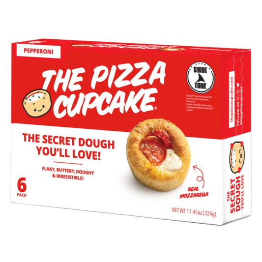 The Pizza Cupcake - Pizza Cupcakes Pepp 6pk 11.45 Oz - Pack Of 5