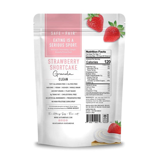 The Safe And Fair Food Co - Granola Strwbrry Sh 12 Oz - Pack Of 6