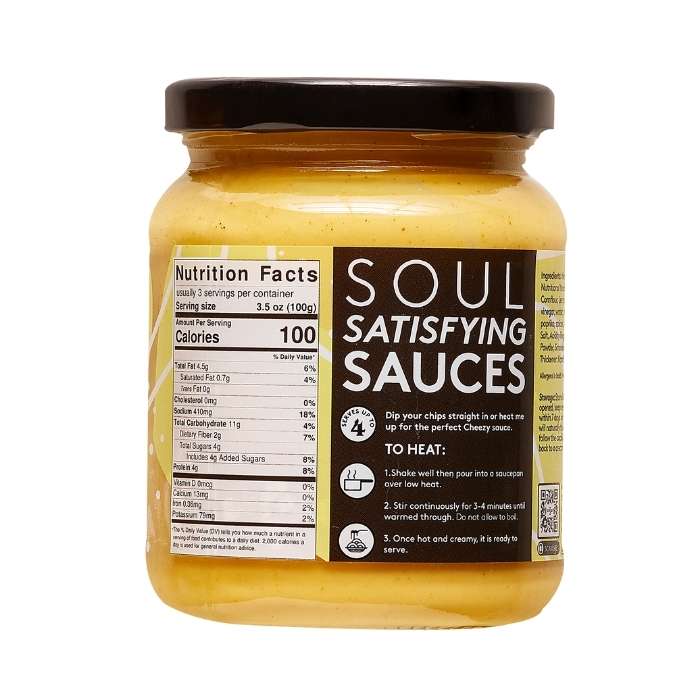The Vurger Co - Cheezy Vegan Sauce - back
