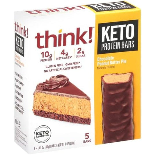 Think! - Bar Chocolate Peanut Butter Cake 5pc 6 Oz - Pack Of 6