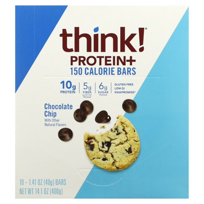 Think! - Bar Chocolate Chip 1.41 Oz - Pack Of 10