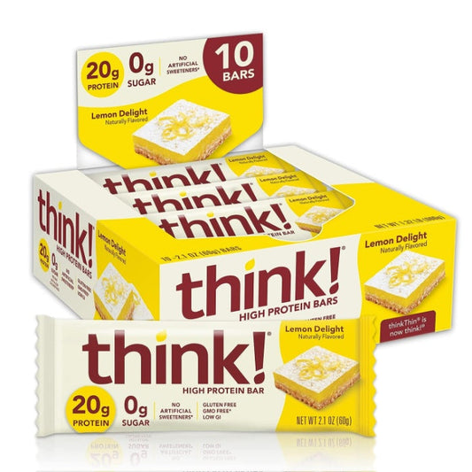 Think! - Bar Lemon Delight 2.1 Oz - Pack Of 10