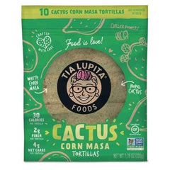 Tia Lupita - Cactus Tortillas, 7.76oz- Front