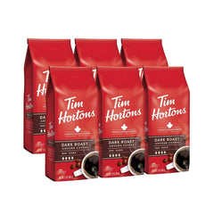 Tim Horton Coffee Bag Drk Roast 12 Oz - Pack Of 6