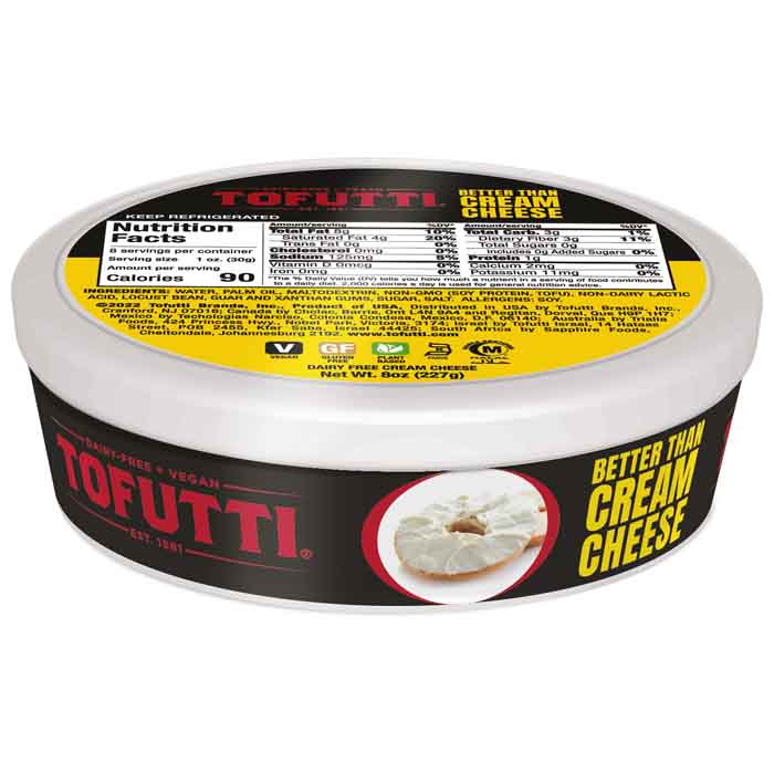 Tofutti - Better Than Cream Cheese Plain, 8oz