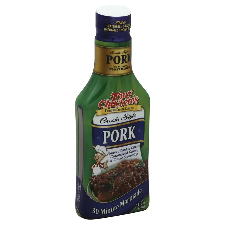 Tony Chacheres Marinade Pork Pourable 12 Oz - Pack Of 6