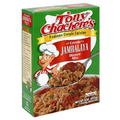 Tony Chacheres Rice Dnr Jambalaya 8 Oz - Pack Of 12