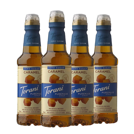 Torani Puremade Crml Zs Syrup 375 ml - Pack Of 4