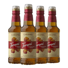 Torani Syrup Carml Puremade 4pk 375ml - Pack Of 4