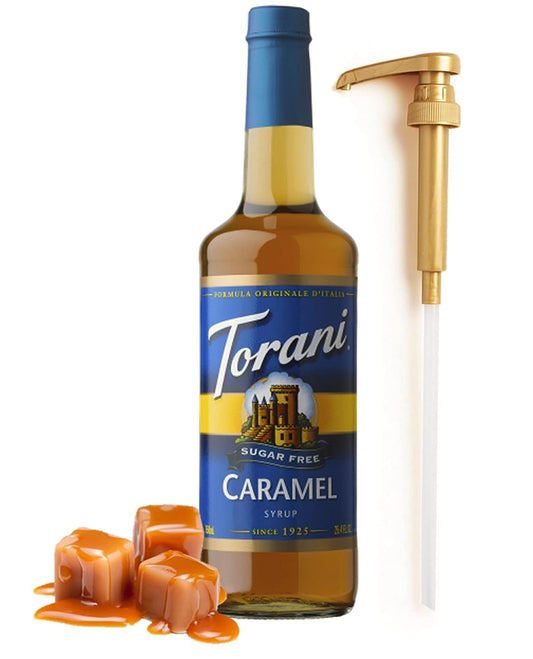 Torani Syrup Sf Caramel 25.4 Fo - Pack Of 6