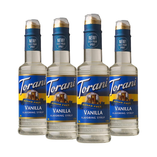 Torani Syrup Sf French Vanla 12.7 Fo - Pack Of 4