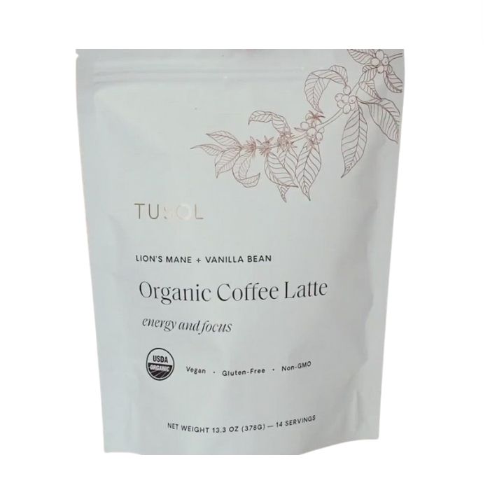 Tusol - Organic Coffee and Lion's Mane Latte, 13.3oz - front