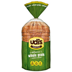 UDIS BREAD LOAVES WHOLE GRAIN 18 OZ