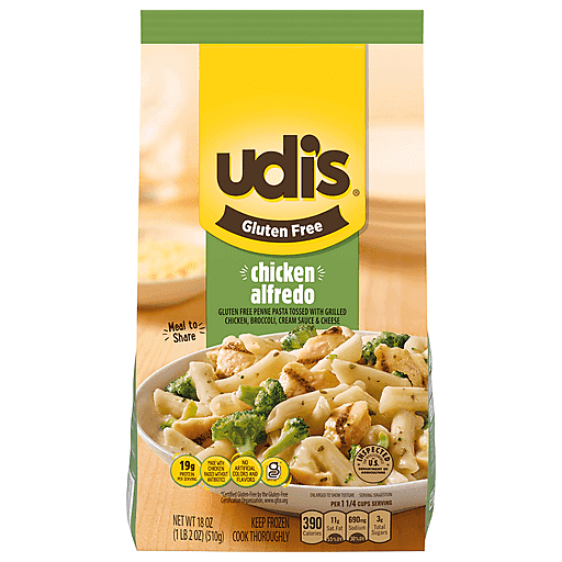 UDIS ENTREE CHKN PENNE ALFRDO M 18 OZ 