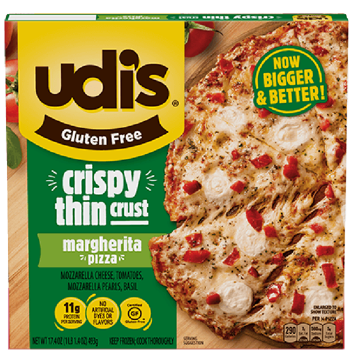 UDIS PIZZA MARGHERITA 17.4 OZ 