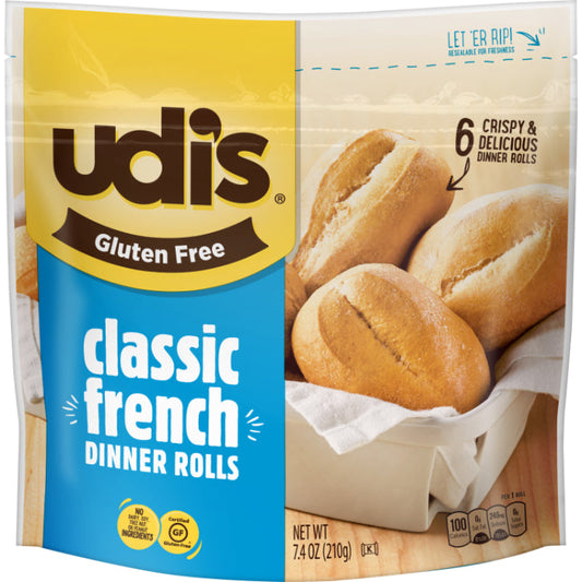 UDIS ROLL DNR CLSC FRNCH 6CT 7.4 OZ 