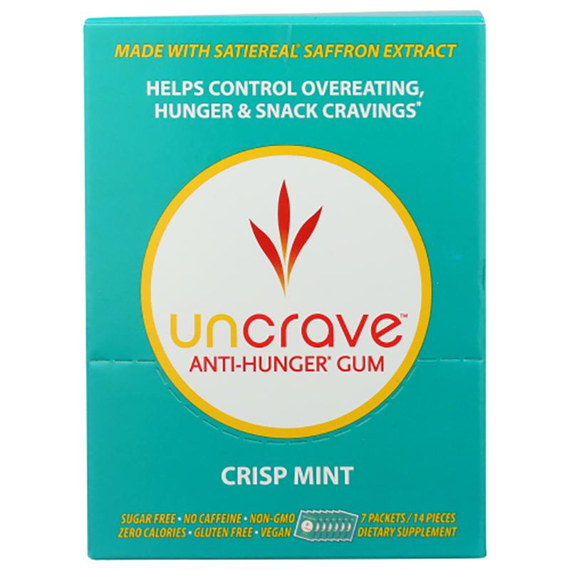 uncrave crisp mint antihunger gum