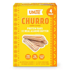 Unite Bar Protein Churro 4pc 6.36 Oz - Pack Of 6