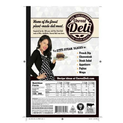 Unreal Deli - Steak Deli Slices, 5oz - Back