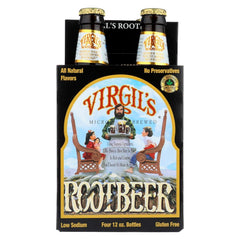 VIRGILS - SODA ROOT BEER 4PK,48 Fo