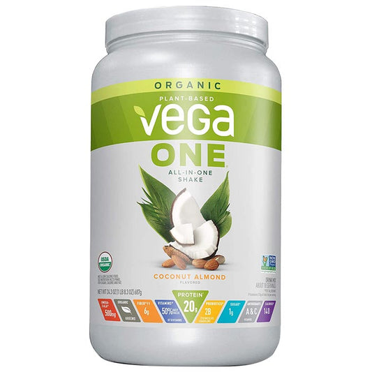 Vega - Organic All-in-One Shake Coconut Almond, 24.3oz