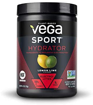 Vega Sport Hydrator Lemon Lime, 0.1 oz
 | Pack of 30 - PlantX US