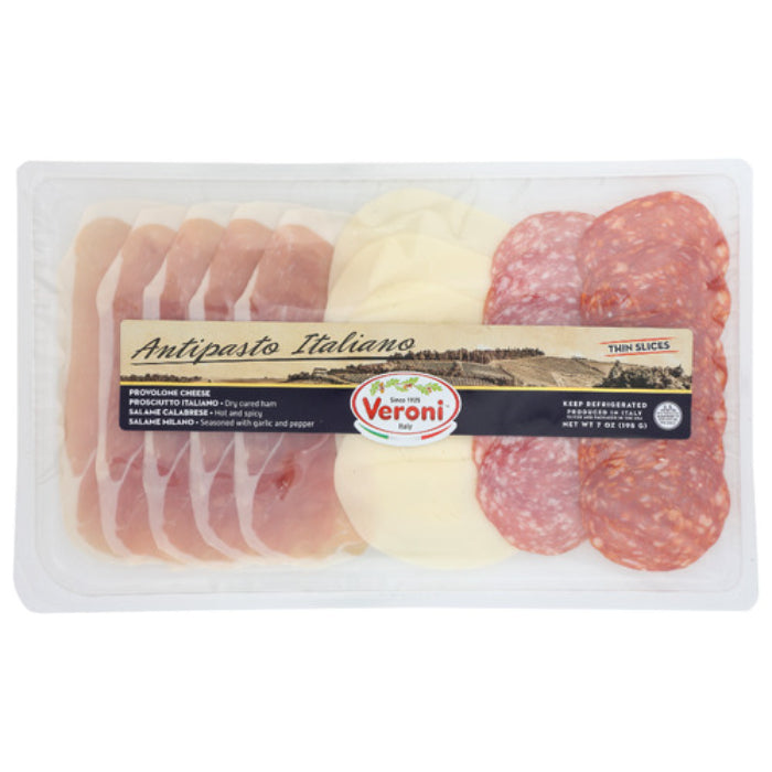 VERONI ANTIPASTO MEGA TRAY 7 OZ - Pack of 10