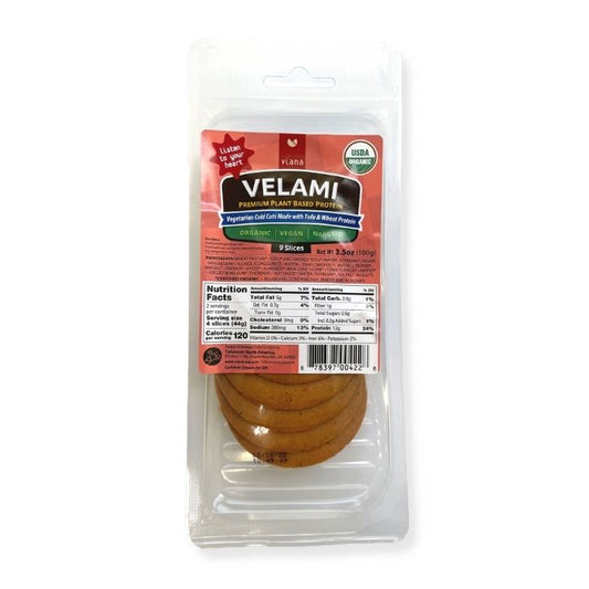 Viana - Vegan Cold Cuts Velami, 3.5oz - front