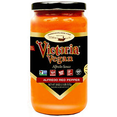 Victoria Vegan - Alfredo Red Pepper Sauce, 18 oz - PlantX US