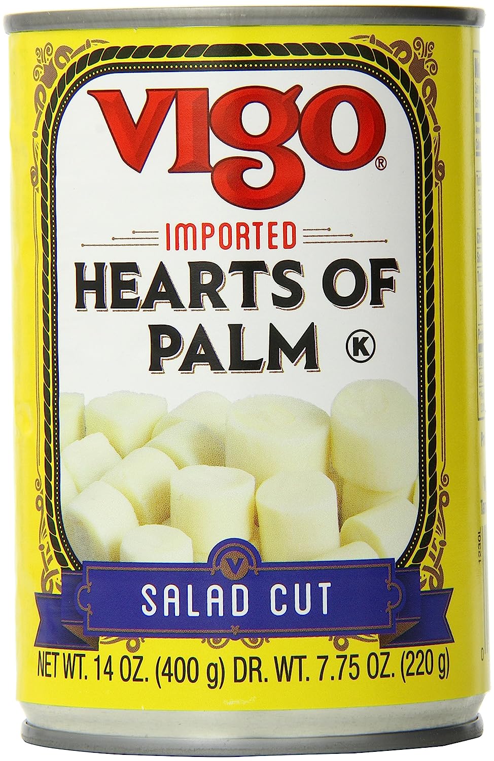 Vigo Palm Heart Salad Cut 14 Oz - Pack Of 12