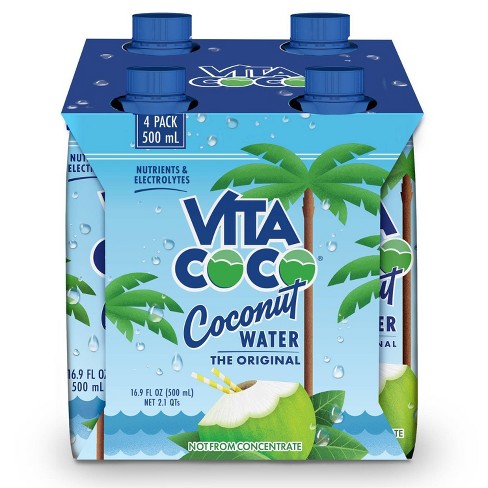 Vita Coco Water Coconut 4pk 500 Ml - Pack Of 6