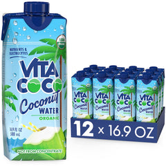 Vita Coco Water Coconut Organic 33.8 Fo - Pack Of 12