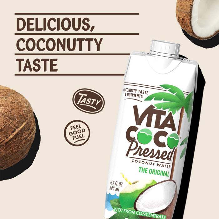 Vita Coco Water Coconut Pressed 500 Ml - Pack Of 12